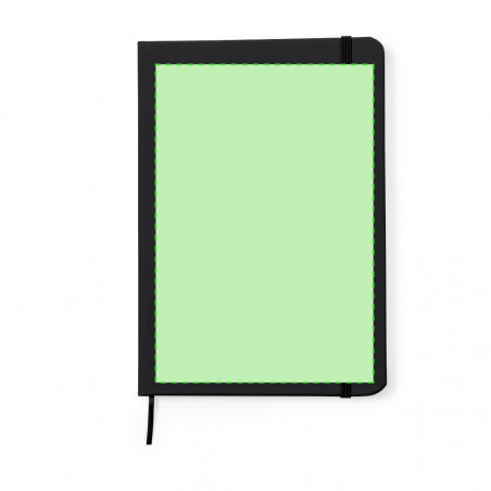 Caderno com fechamento de elástico