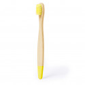 Escova de dentes de bambu para crianças várias cores