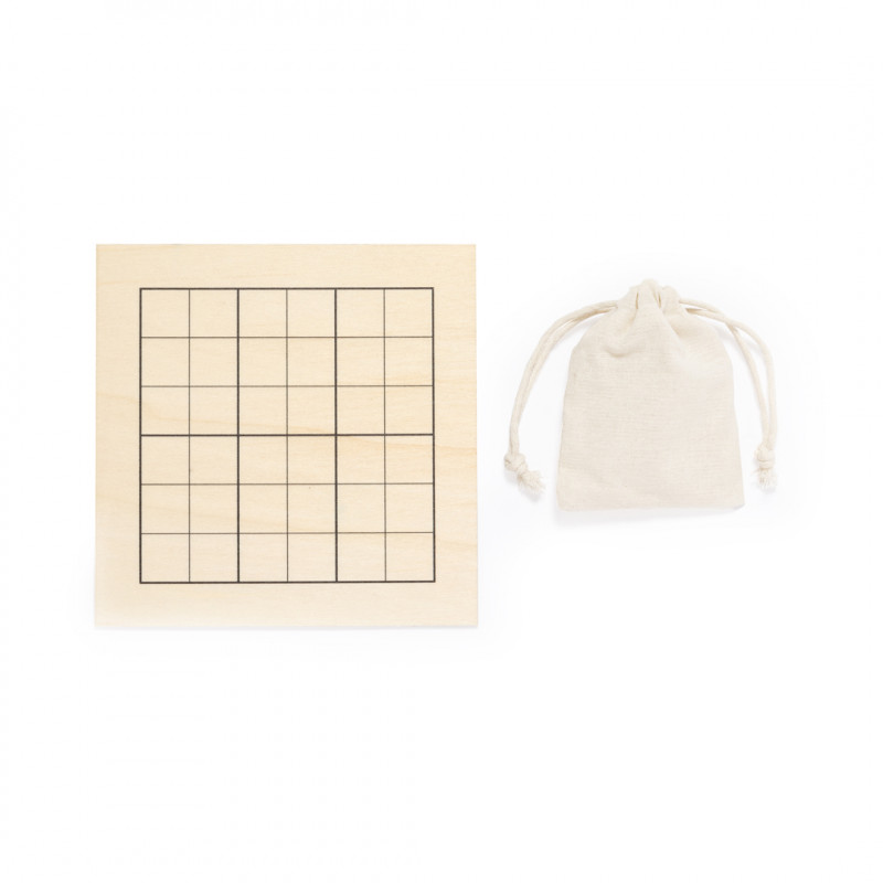 Jogo de sudoku para crianças com designs ecológicos em madeira