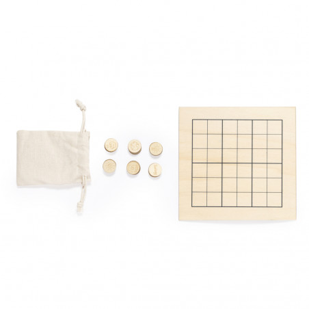 Jogo de sudoku para crianças com designs ecológicos em madeira