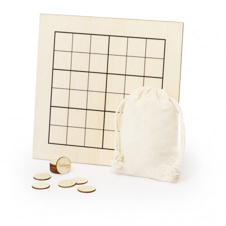 Jogo de sudoku para crianças com designs ecológicos em madeira