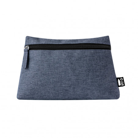 Bolsa de toalete multiuso com zíper lateral em cores neutras para você escolher