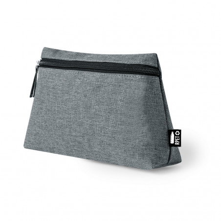 Bolsa de toalete multiuso com zíper lateral em cores neutras para você escolher