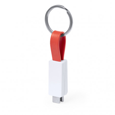 Carregador de chaveiro USB tipo C como presente