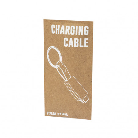 Carregador de chaveiro USB tipo C como presente
