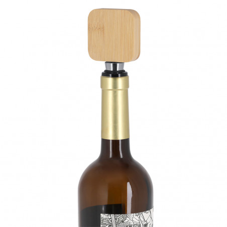 Tampa de vinho com abridor