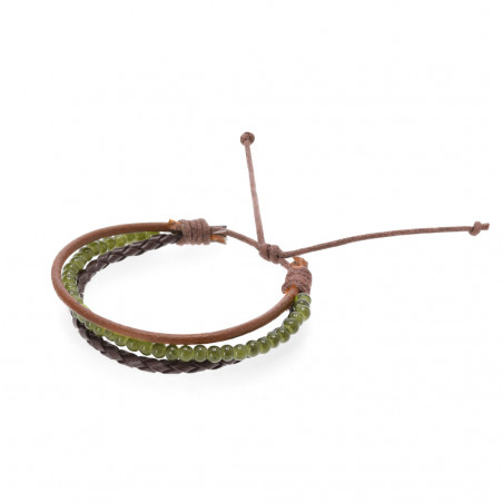 Pulseira de couro para presentear