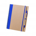 Caderno ecológico com caneta Design bicolor e anéis