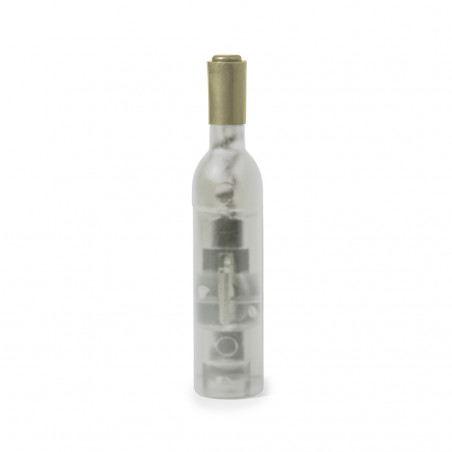 Saca-rolhas em forma de garrafa de vinho e parte traseira magnética Detalhe original, útil e decorativo para eventos
