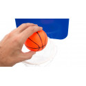Bola e cesta de basquete