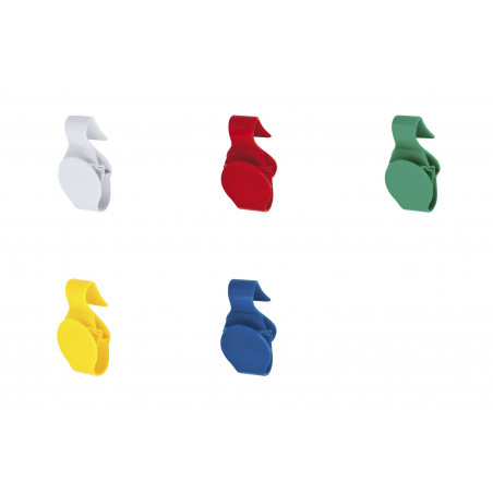 Suportes para bolsas coloridas