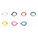 Pulseiras de fio ajustáveis em cores sortidas
