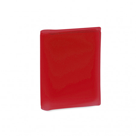 Porta-cartões de PVC em cores sortidas com 6 compartimentos