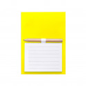 Caderno com ímã