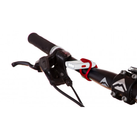 Lanterna para bicicleta com pilhas