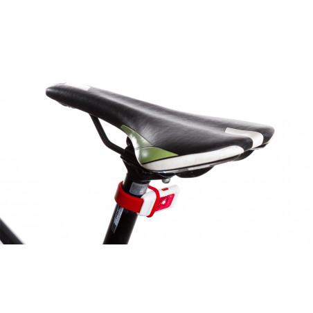 Lanterna para bicicleta com pilhas