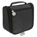 Bolsa de toalete de viagem unissex para presentear de natal com bolsa e adesivo