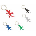 Chaveiro de lagarto de alumínio