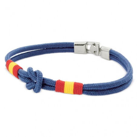Pulseira com nó marinheiro em envelope de kraft verde com adesivo de casamento personalizado