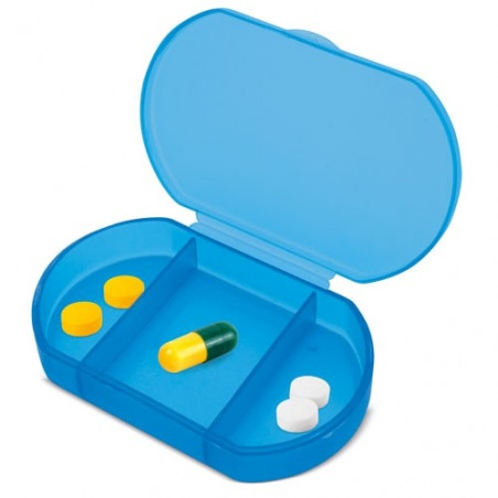 Pastilheiro azul trizone personalizado com adesivo de criança para comunhão