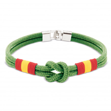 Pulseira de corda em bolsa transparente com adesivo de primeira comunhão para lembrancinhas