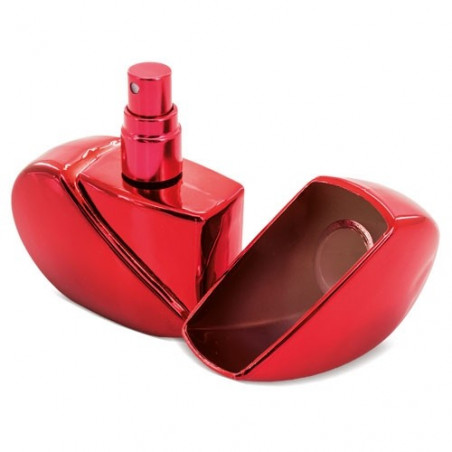 Necessaire de juta com difusor e bálsamo labial com adesivo personalizado para presentear