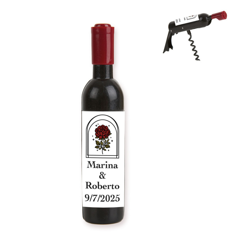 Saca-rolhas personalizado para presentear