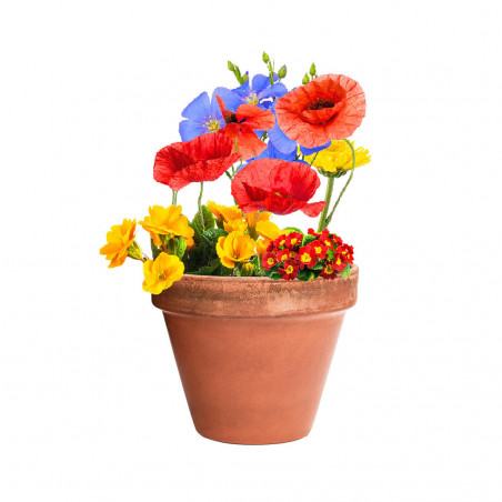 Sementes de flores em forma de bombom com adesivo personalizável para lembrança de casamento