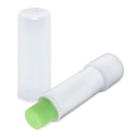 Bálsamo labial de aloe vera personalizado com caixinha prateada para presentear