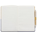 Caderno de cortiça personalizado com adesivo de menino para comunhão