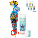 Cone de doces com bolha Stitch para detalhes