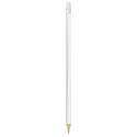 Gomas de apagar divertidas com lápis branco de madeira