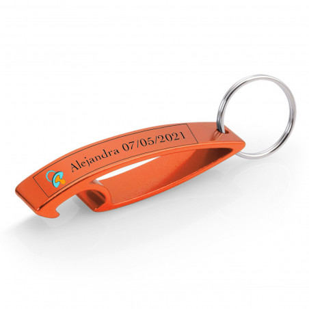 Chaveiro abridor com adesivo 5x1 cm chupeta transparente para detalhes de batizado