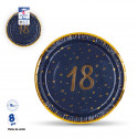 Design18 placas azul marinho para eventos