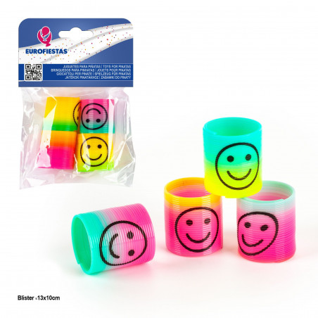 Molas de brinquedo smile para piñatas