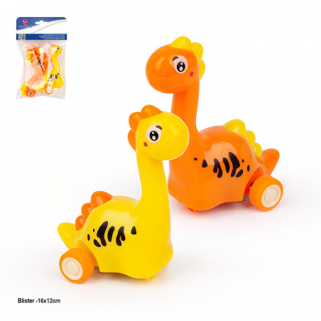 Dinossauros em blister de duas unidades
