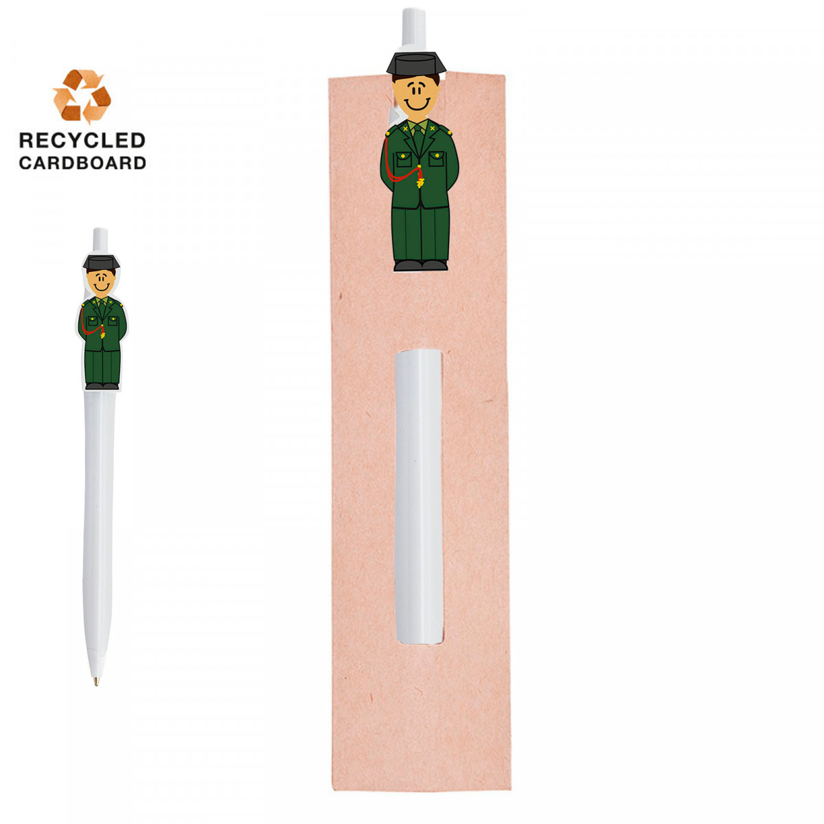 Caneta da guarda civil com estojo para presentear
