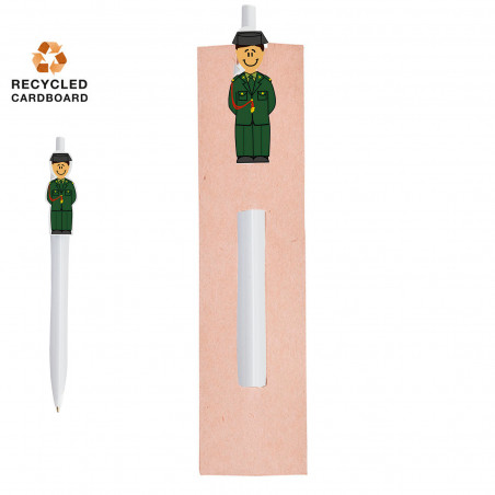 Caneta da guarda civil com estojo para presentear