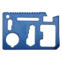 Multiherramenta azul em estojo com adesivo personalizado para comunhão de menino