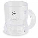 Jarra de shot com adesivo personalizado transparente para detalhes