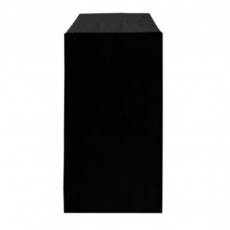 Sobre de apresentação de papel kraft preto 7x13