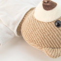 Urso de pelúcia para pendurar em caneca de cerâmica personalizada para detalhes de batizado