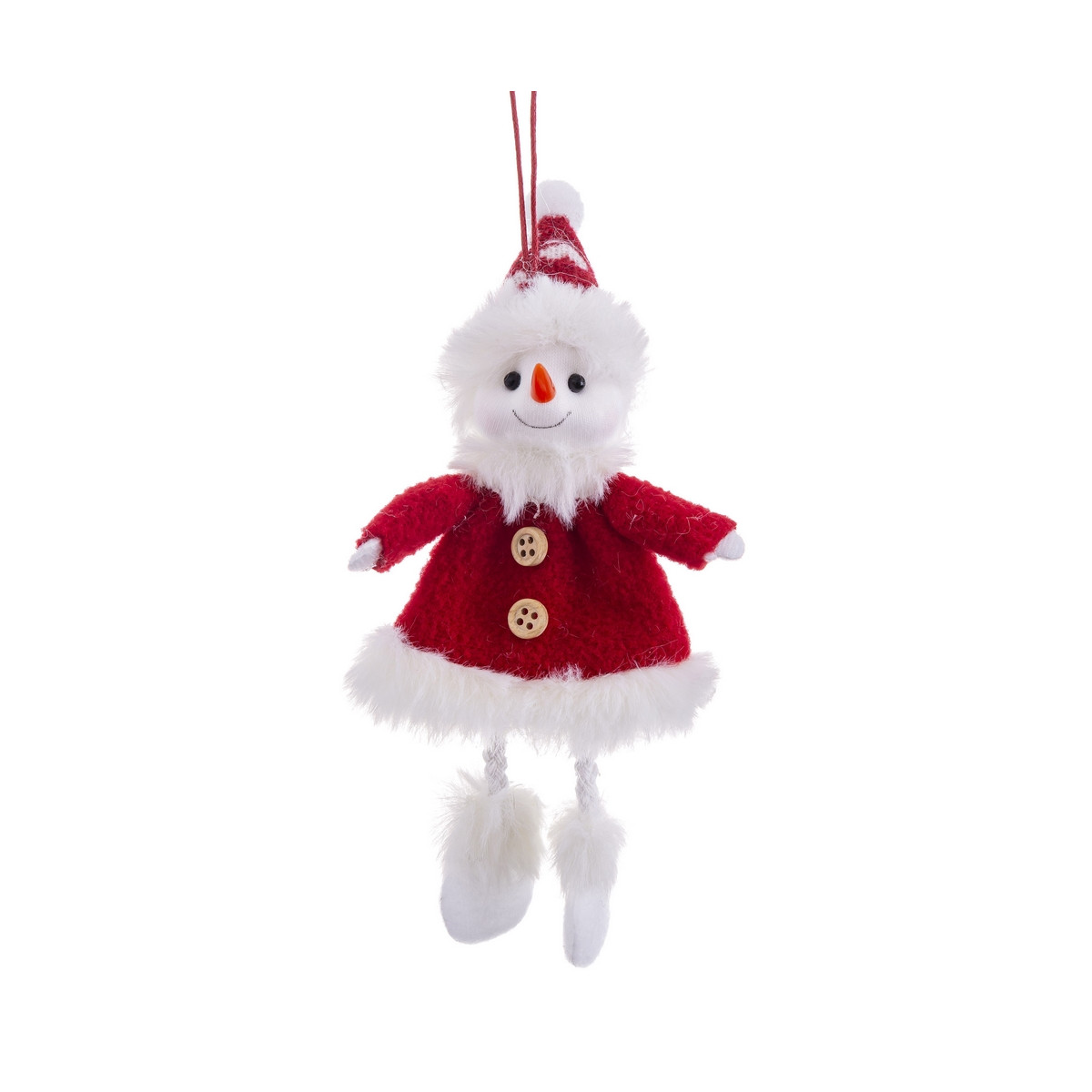 Pingente de boneco de neve para decoração de Natal