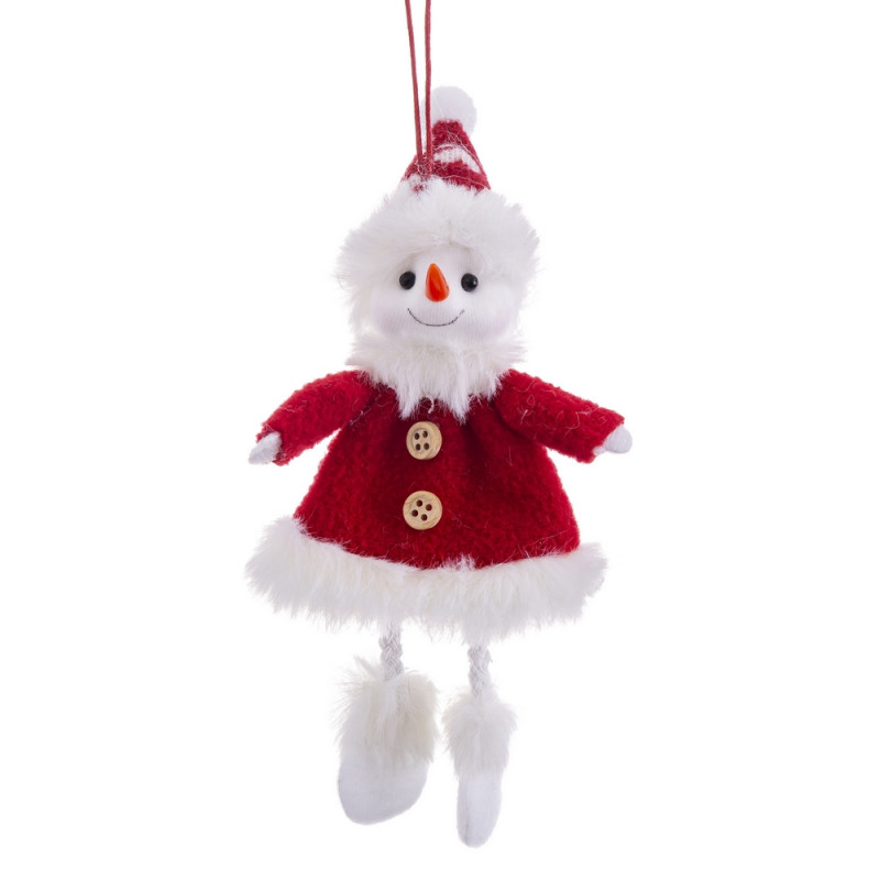 Pingente de boneco de neve para decoração de Natal