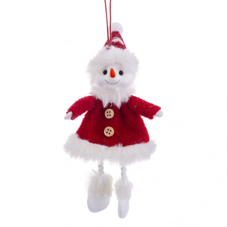 Pingente de boneco de neve para decoração de Natal