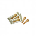 Nutella 15 gr com colher de biscoito em bolsa personalizada com adesivo personalizável para presentear