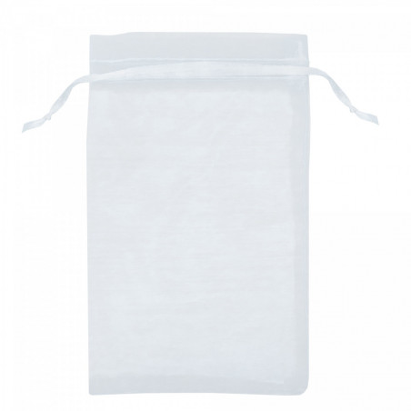 Óculos de sol infantis azuis e pompero de Bluey em bolsa de organza personalizada com adesivo para detalhe