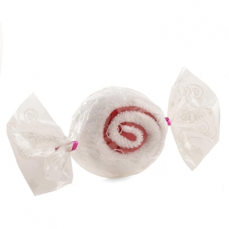 Toalhas em forma de caramelos