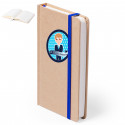 Caderno com adesivo de primeira comunhão personalizado para detalhes da criança