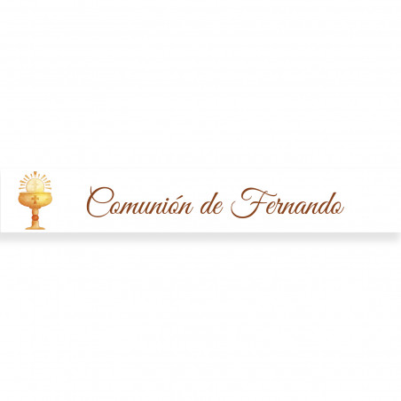 Adesivo de comunhão 5x1 personalizado cálice para lembrancinhas